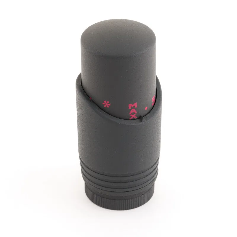 Термостатическая головка Delta HEART M30x1,5 RAL 9005 (Черный мат)