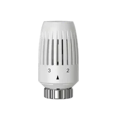 Термостатическая головка Delta CORAL M30x1,5 RAL 9016 (Белый)