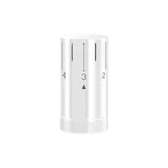 Термостатическая головка Delta PEARL M30x1,5 RAL 9016 (Белый)